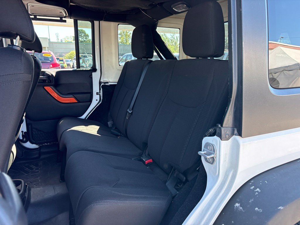 Used 2016 White Jeep Unlimited Sport image 11