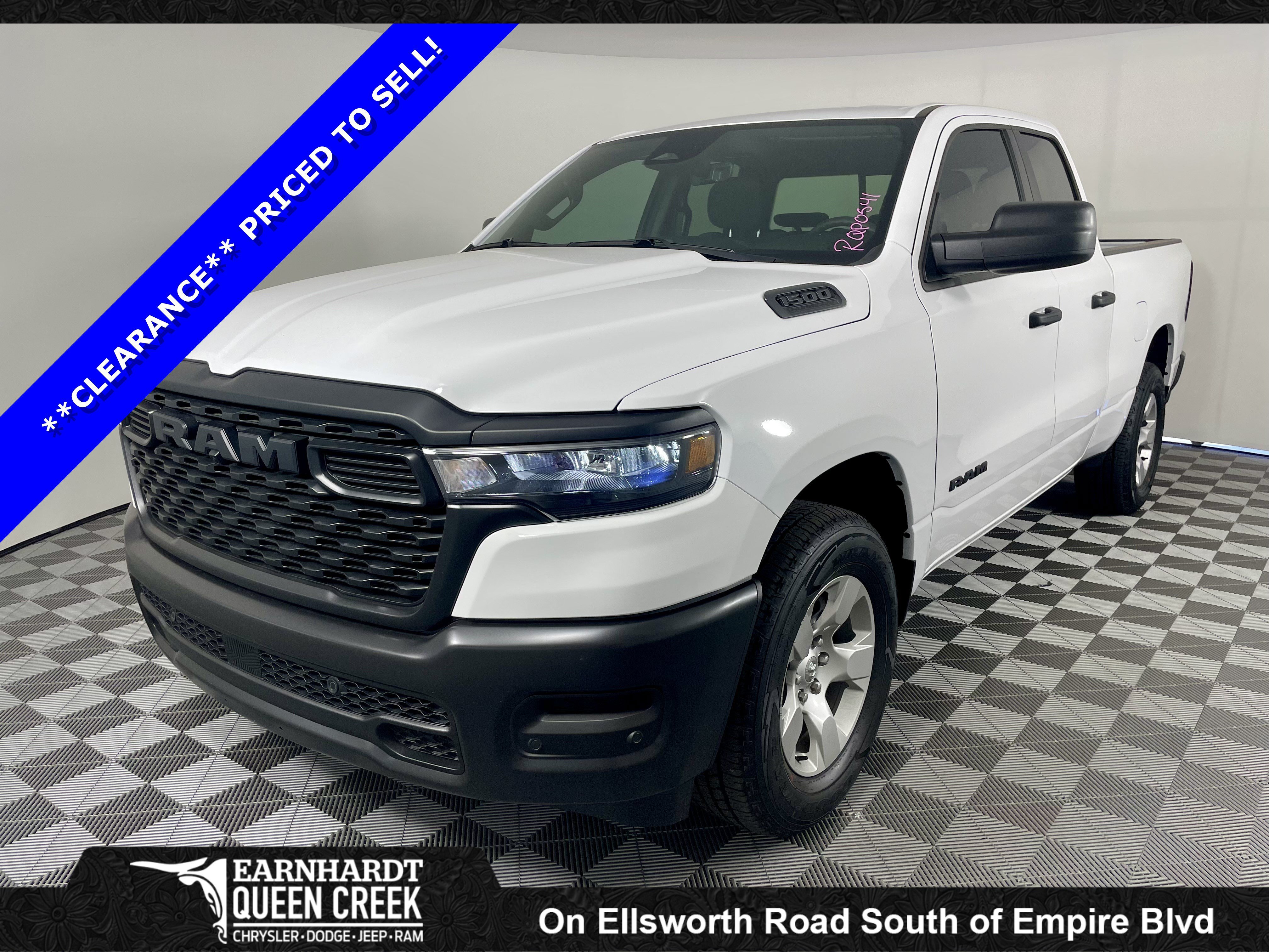 Used 2026 Bright White Clearcoat Ram Tradesman image 1