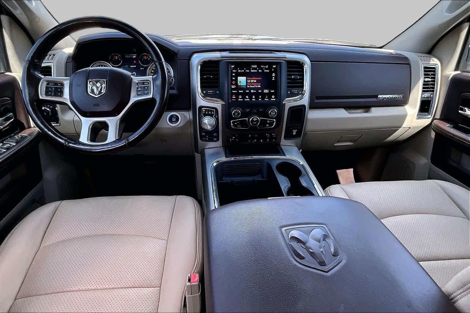 Used 2018 Pearl White Ram Laramie image 16