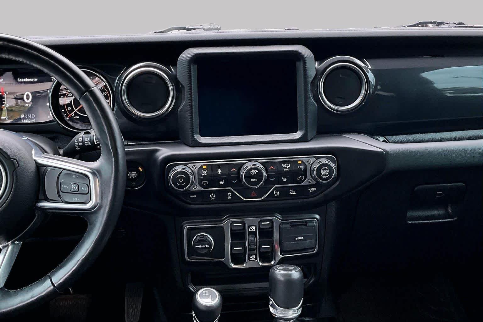 Used 2021 Black Clearcoat Jeep Unlimited Sahara Altitude image 7