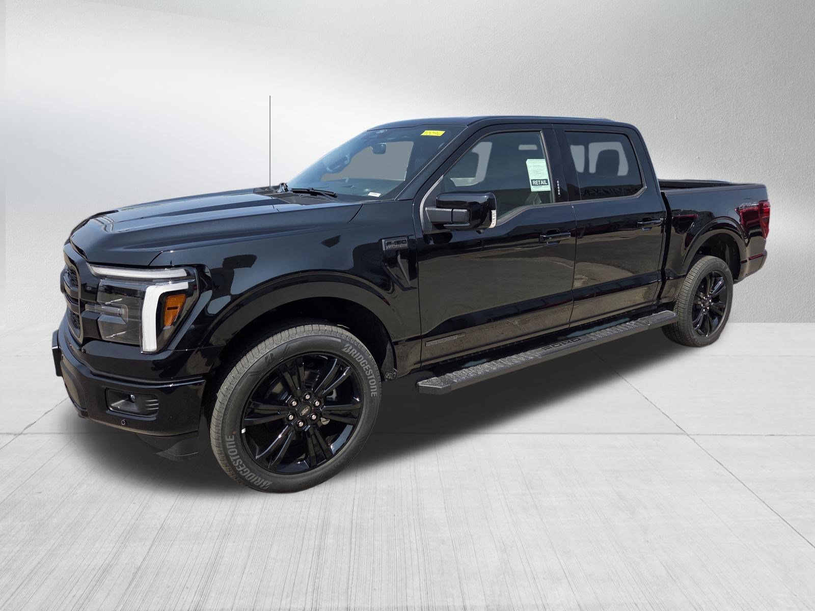New 2026 Agate Black Metallic Ford LARIAT image 2