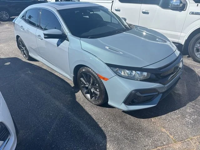Used 2021 Gray Honda EX image 1