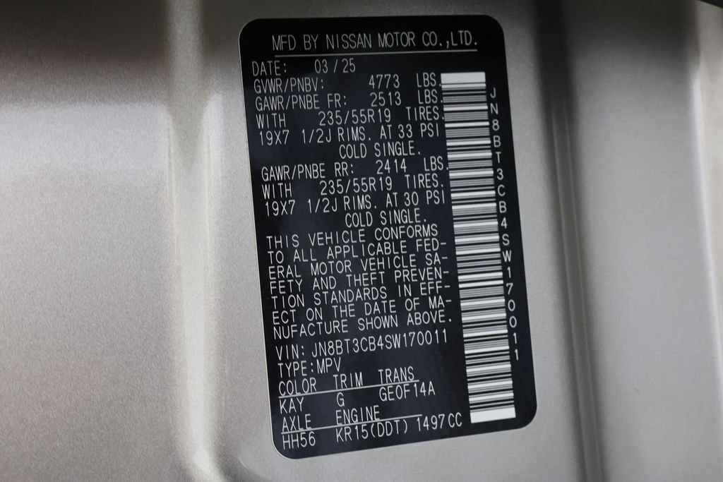 Used 2025 Gold Nissan SL image 30