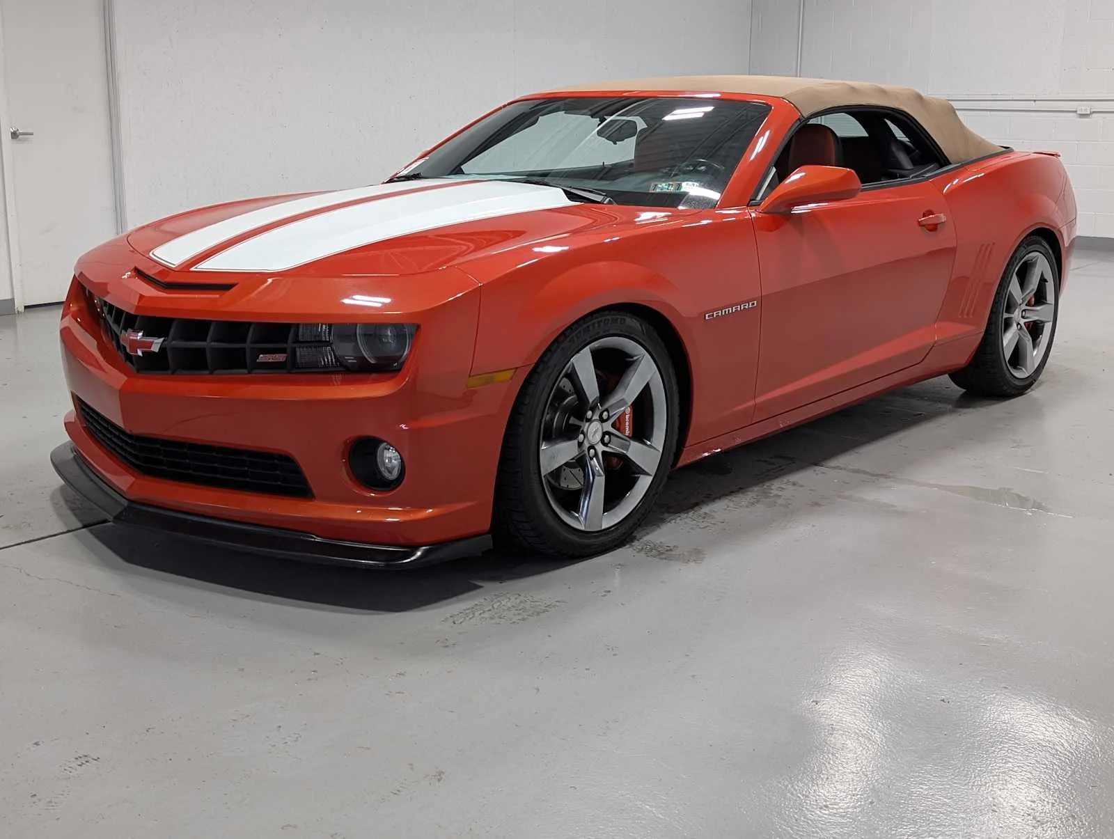Used 2011 Inferno Orange Metallic Chevrolet 1SS image 2