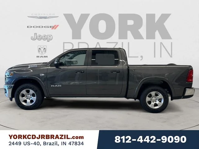 New 2026 Granite Crystal Metallic Clear-Coat Exterior Paint RAM Big Horn/Lone Star image 2