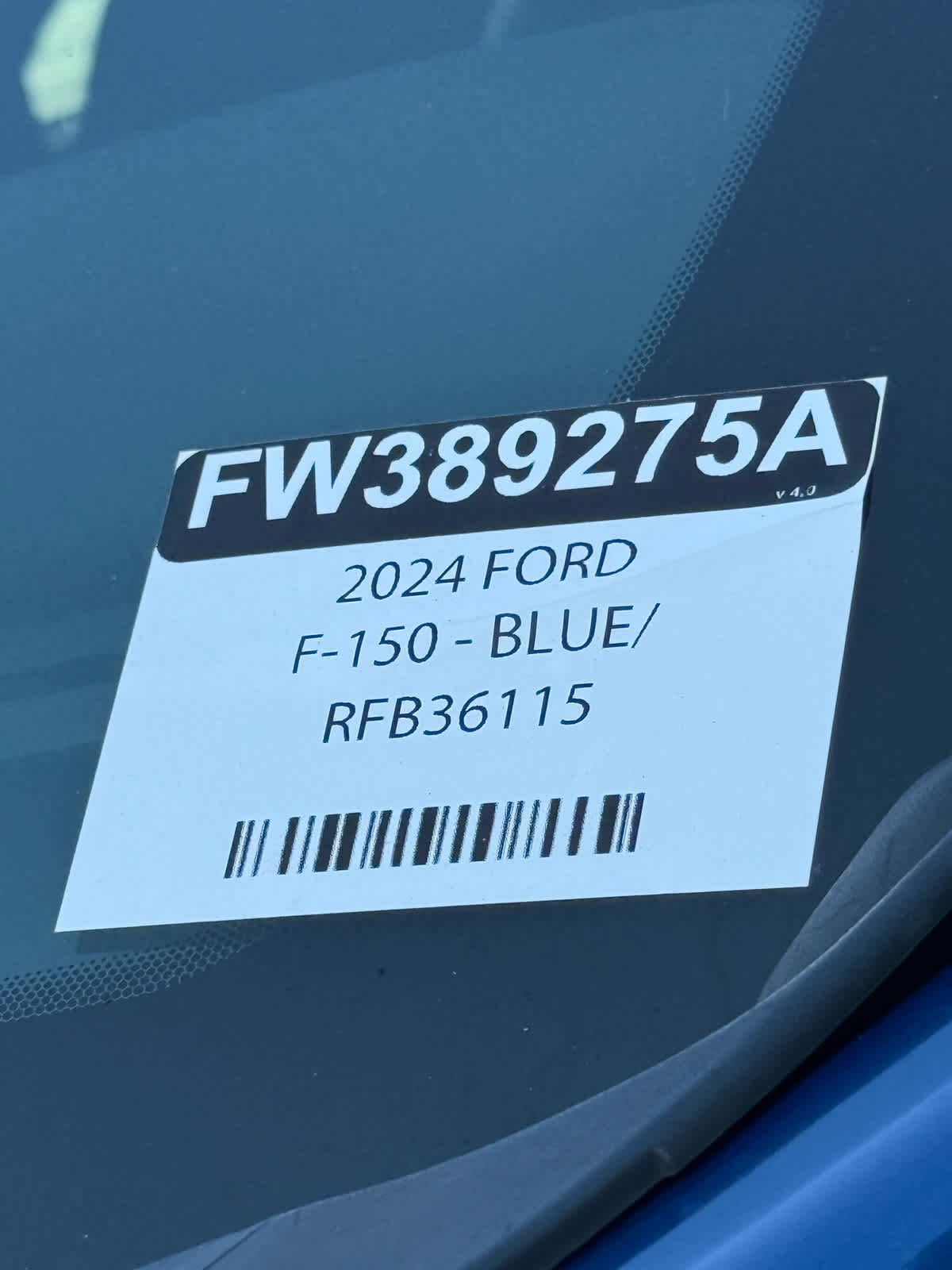 Used 2024 Atlas Blue Metallic Ford XLT image 30