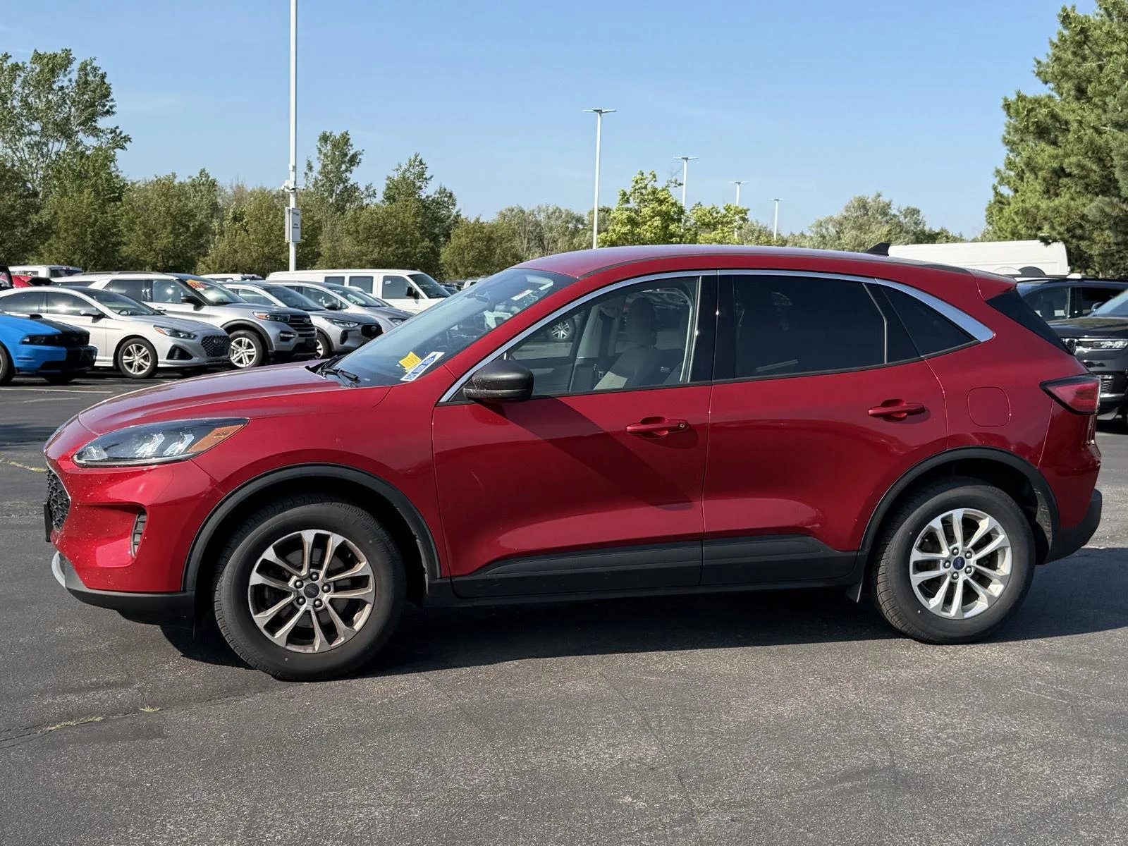 Used 2022 Rapid Red Metallic Tinted Clearcoat Ford  image 4