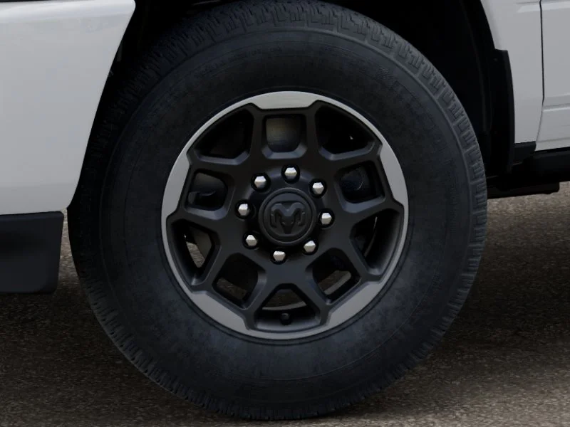 New 2026 Bright White Clear-Coat Exterior Paint RAM Laramie image 35