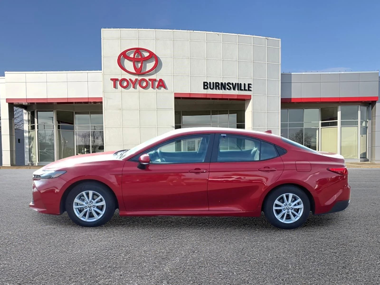 Certified Used 2025 Red Toyota LE image 7