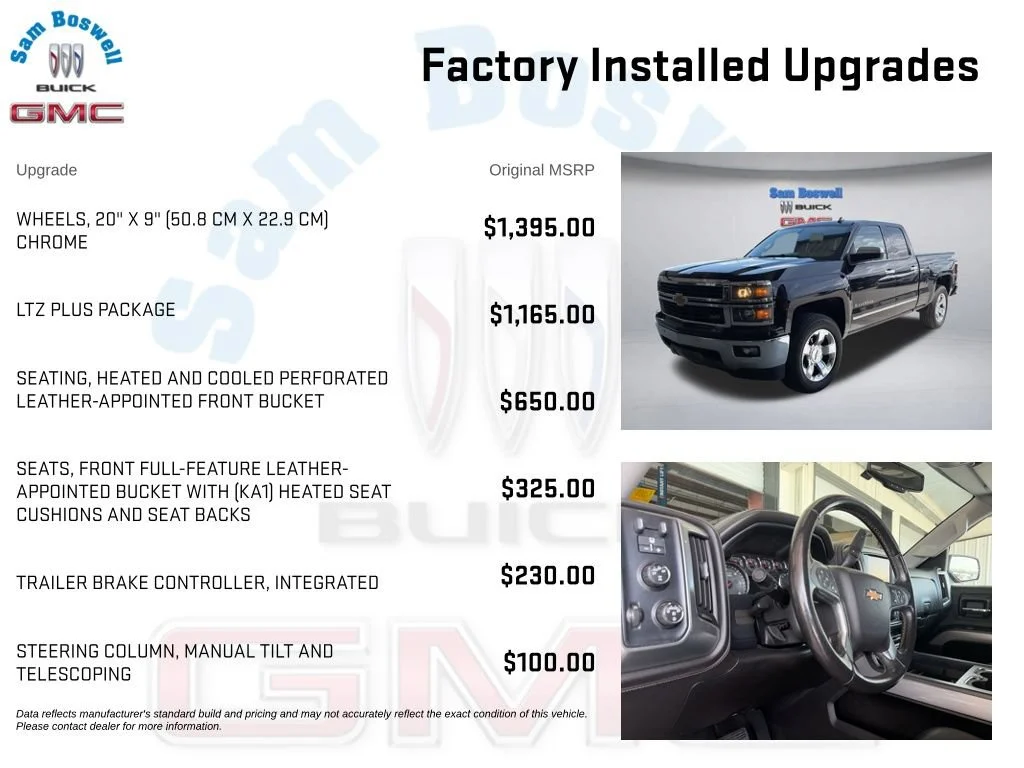 Used 2014 BLACK Chevrolet LTZ image 4