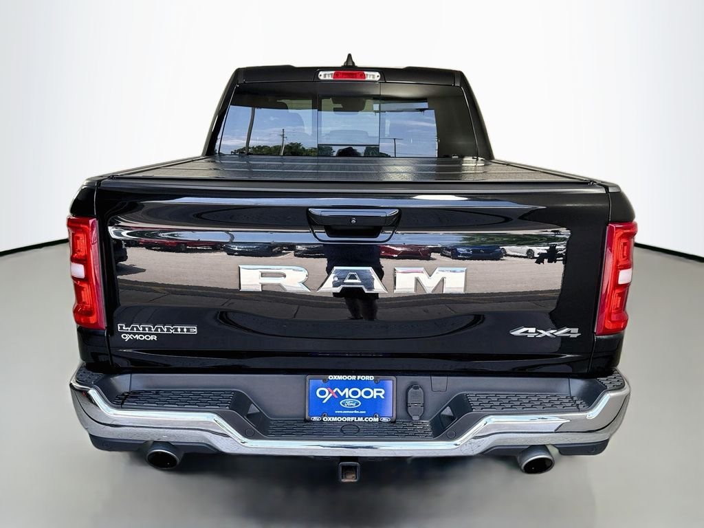 Used 2025 Diamond Black Crystal Pearlcoat Ram Laramie image 12
