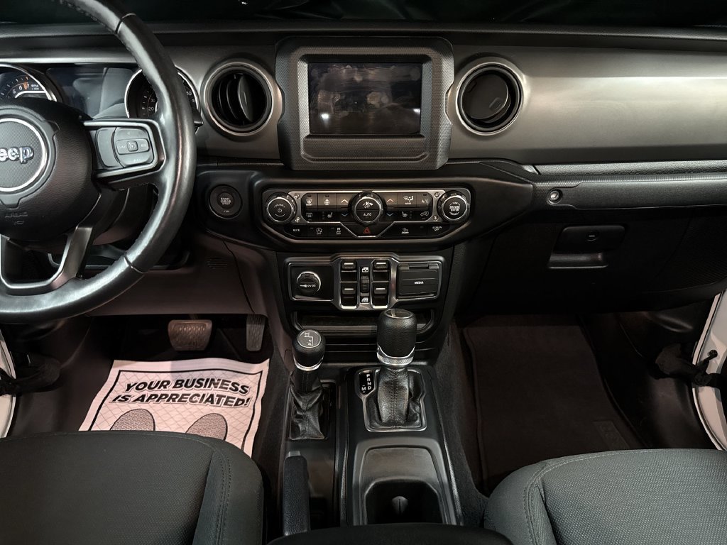Used 2022 Bright White Clearcoat Jeep Sport image 24