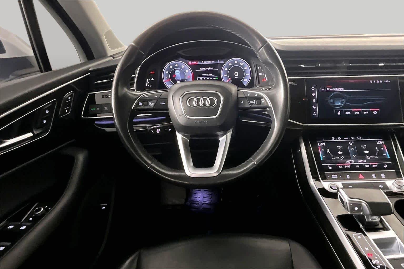 Used 2022 Glacier White Metallic Audi Premium Plus image 6