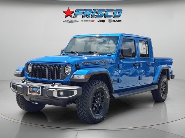 New 2025 Hydro Blue Pearl-Coat Exterior Paint Jeep High Tide image 3
