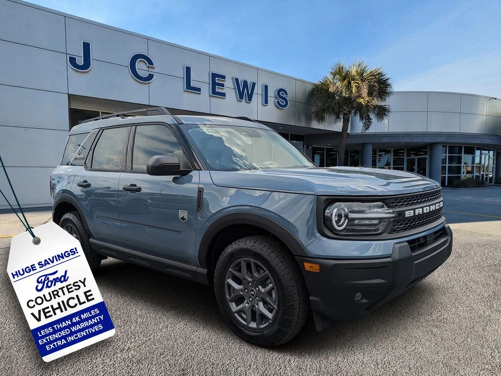 New 2026 Azure Gray Metallic Tri-Coat Ford Big Bend image 1