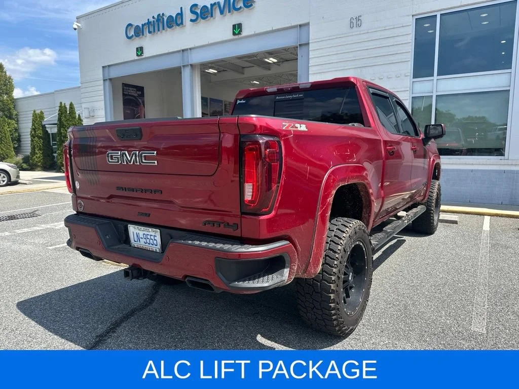 Used 2025 Volcanic Red Tintcoat GMC AT4 image 2