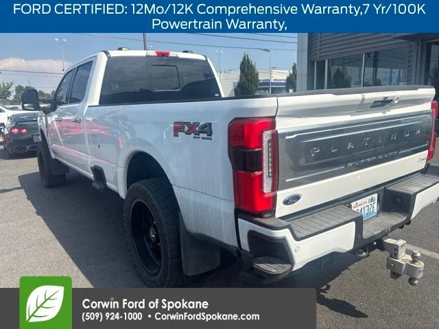 Used 2024 Star White Ford Platinum image 3