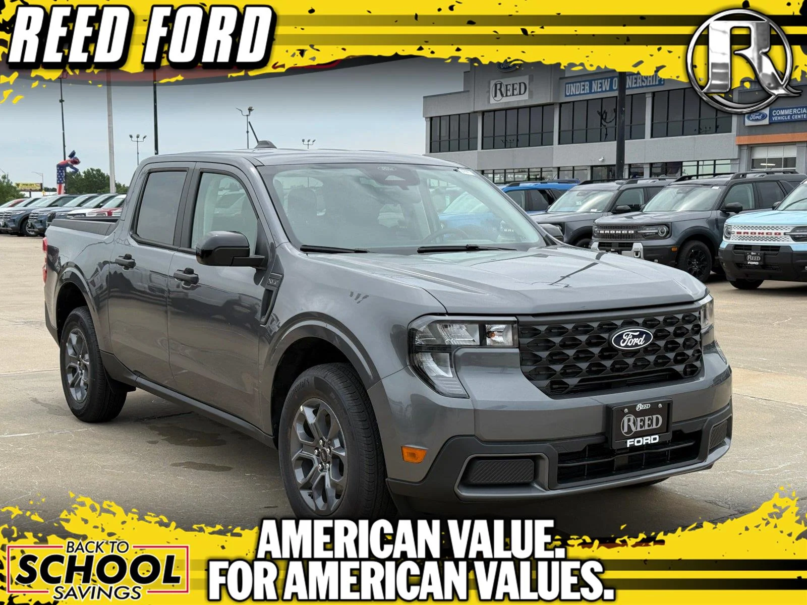 New 2026 Carbonized Gray Metallic Ford XLT image 1