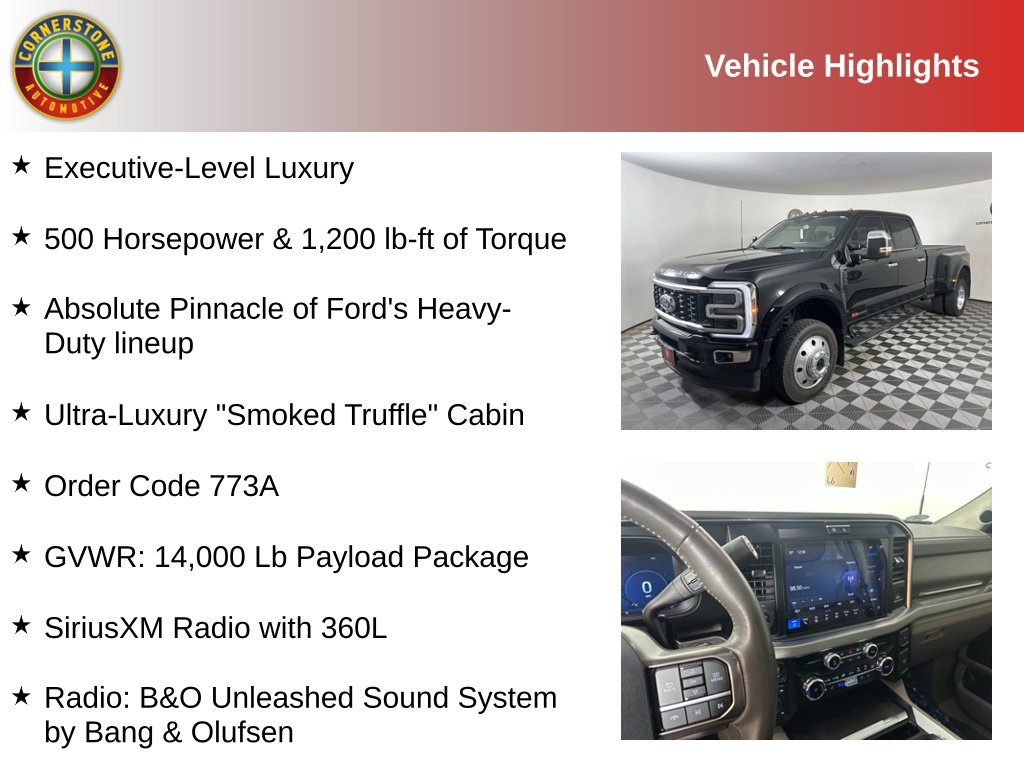Used 2025 Black Ford Platinum image 2