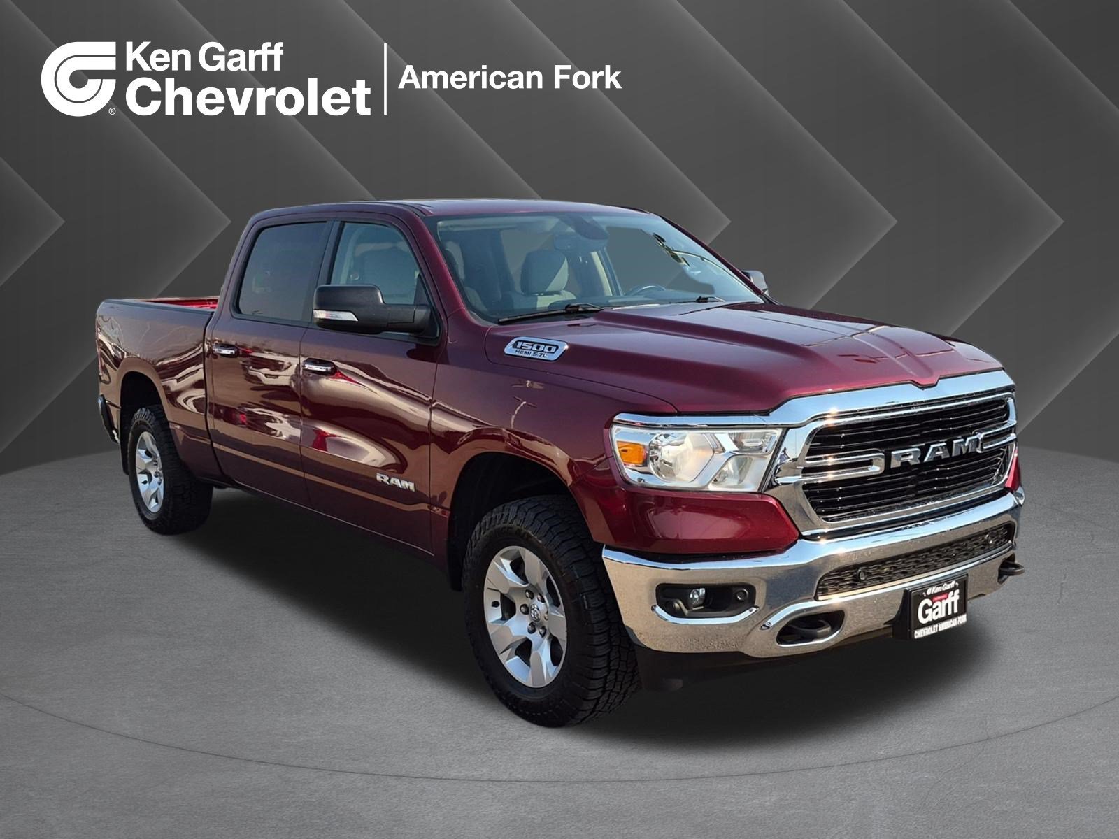 Used 2020 Delmonico Red Pearlcoat Ram Big Horn image 1