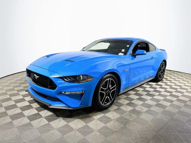 Certified Used 2022 Blue Ford GT Premium image 7