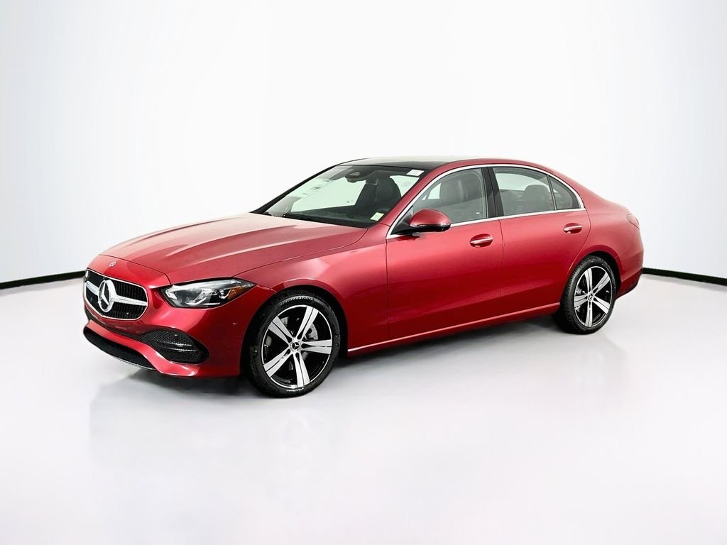 New 2026 MANUFAKTUR Patagonia Red Metallic Mercedes-Benz C 300 image 2