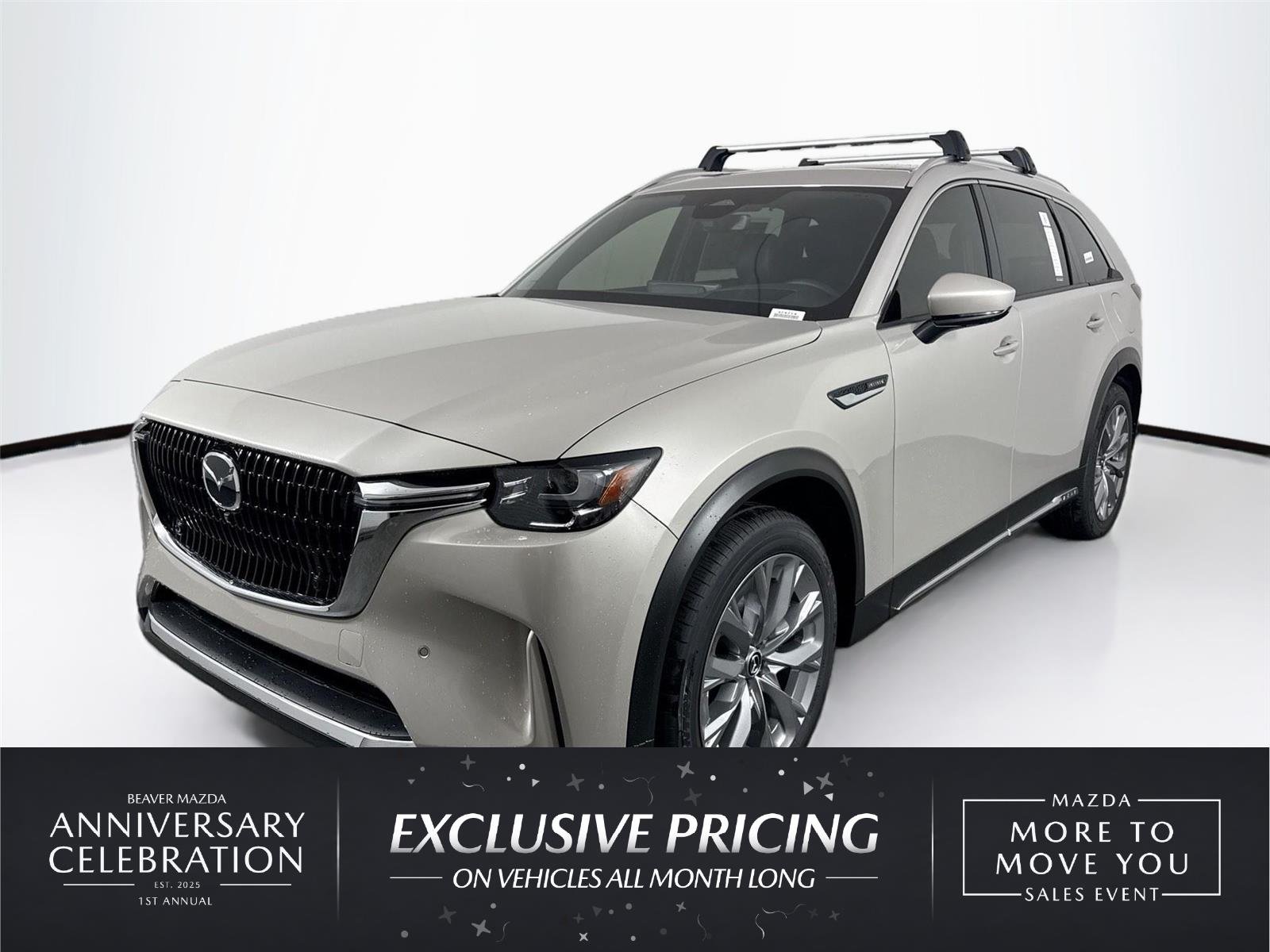 New 2026 Platinum Quartz Metallic Mazda 3.3 Turbo Premium Plus AWD image 1
