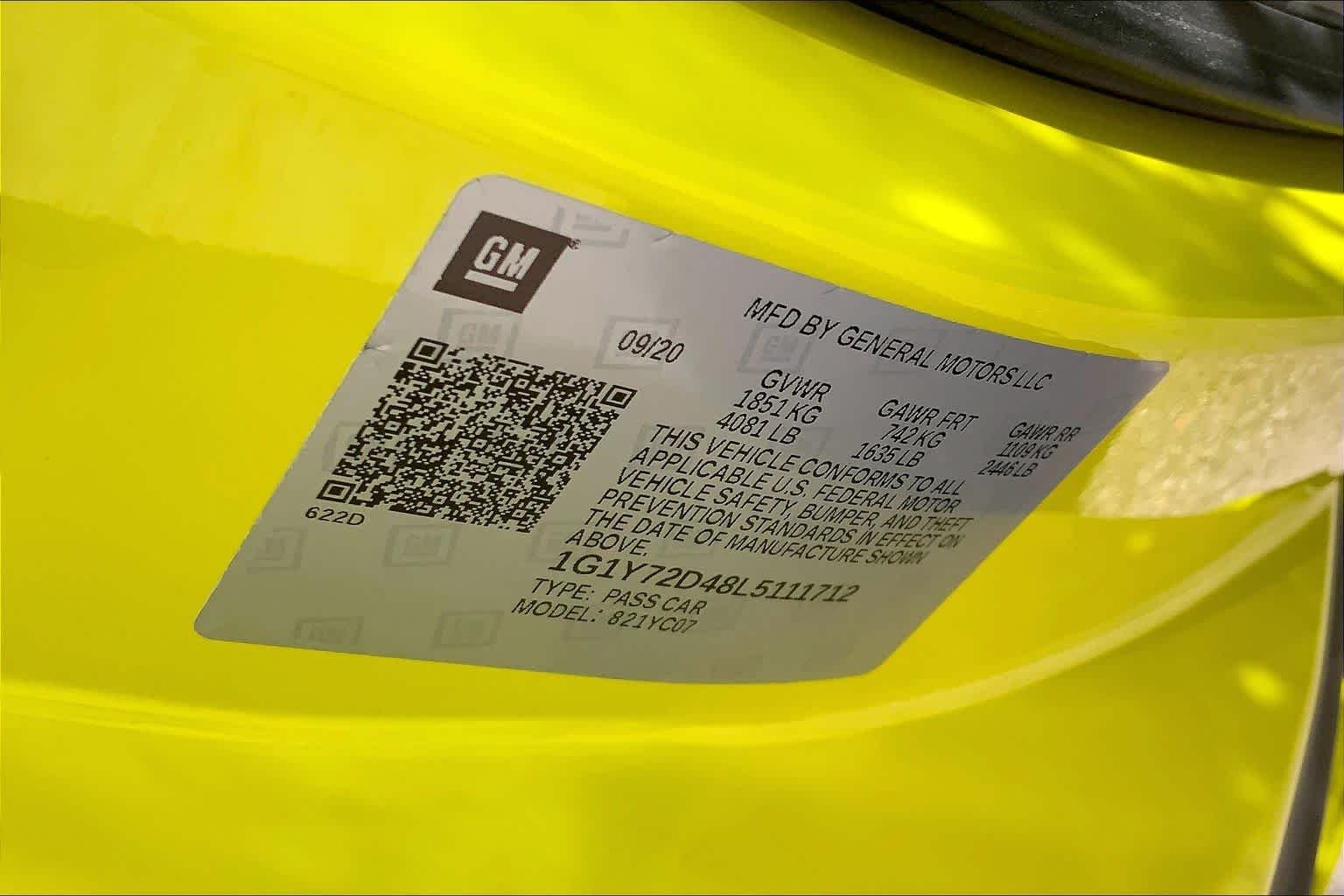 Used 2020 Accelerate Yellow Metallic Chevrolet 2LT image 29