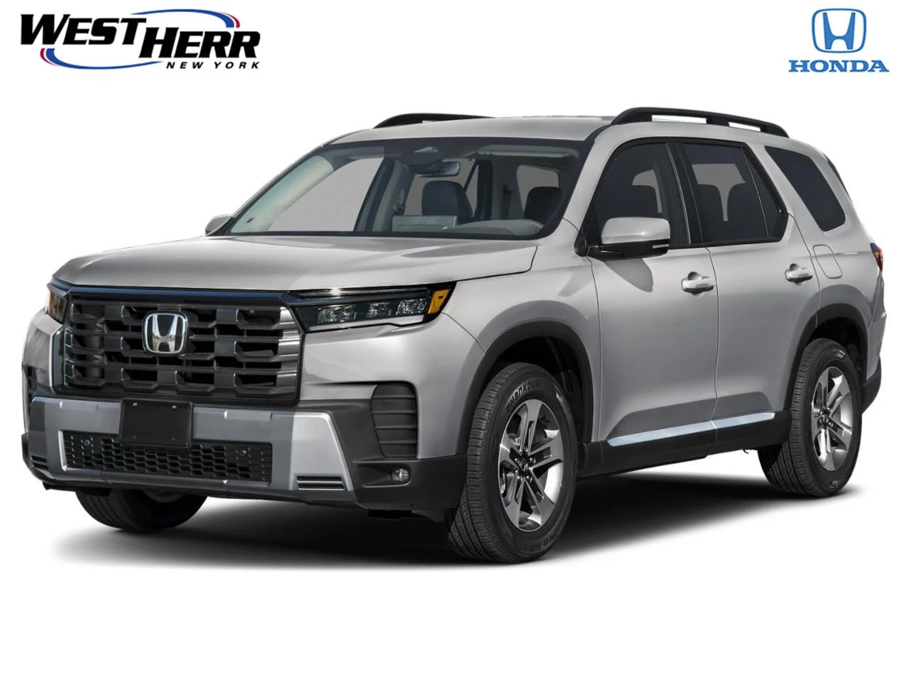 New 2026 Solar Silver Metallic Honda EX-L image 1