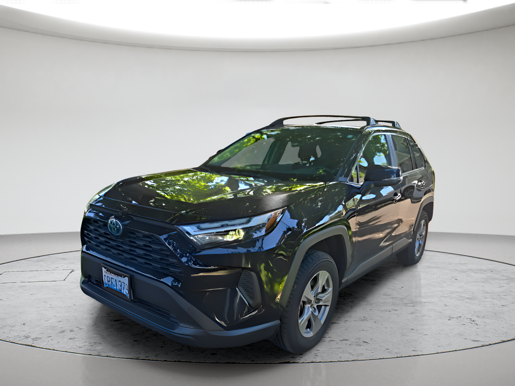 Used 2024 Midnight Black Metallic Toyota LE image 1