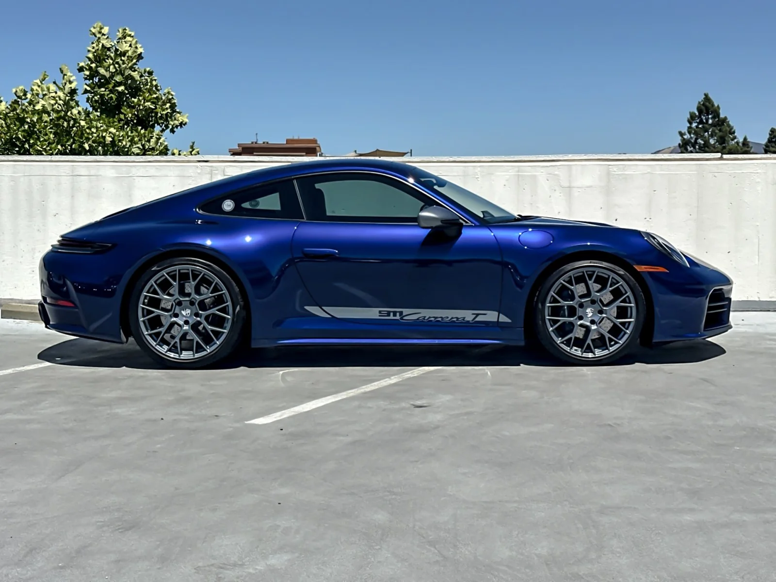 Used 2025 Gentian Blue Metallic Porsche Carrera T image 9