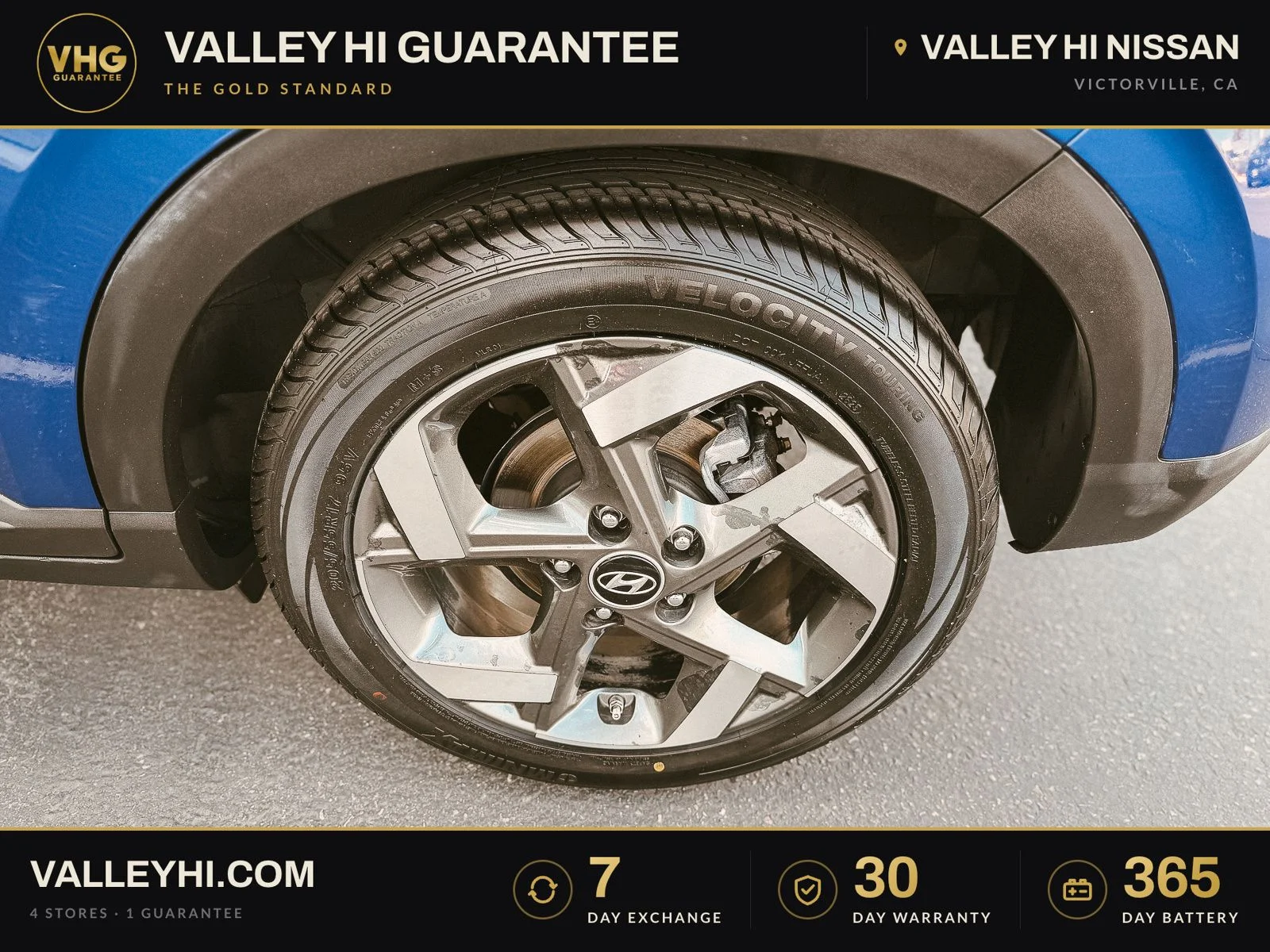 Used 2023 Blue Hyundai Limited image 11