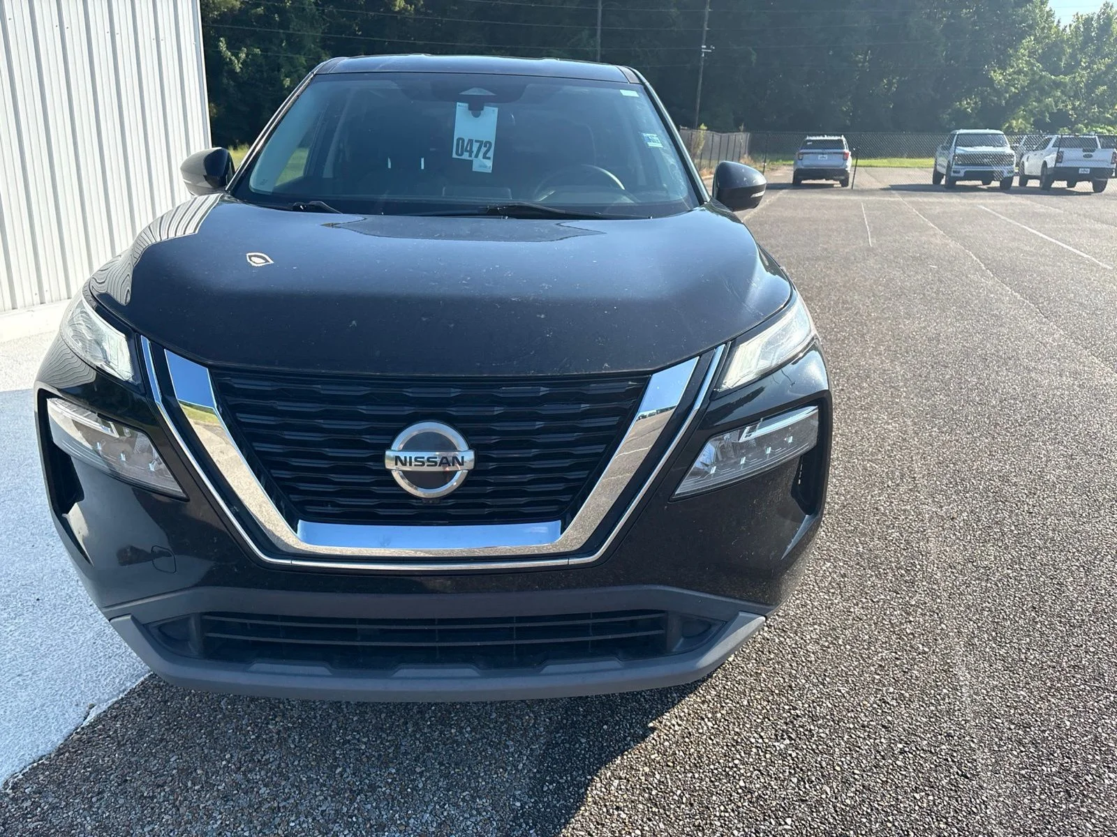 Used 2021 Black Nissan SV image 2