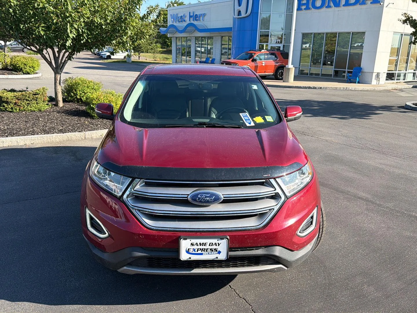 Used 2018 Ford Edge SEL with VIN 2FMPK4J82JBB99312 for sale in Canandaigua, NY