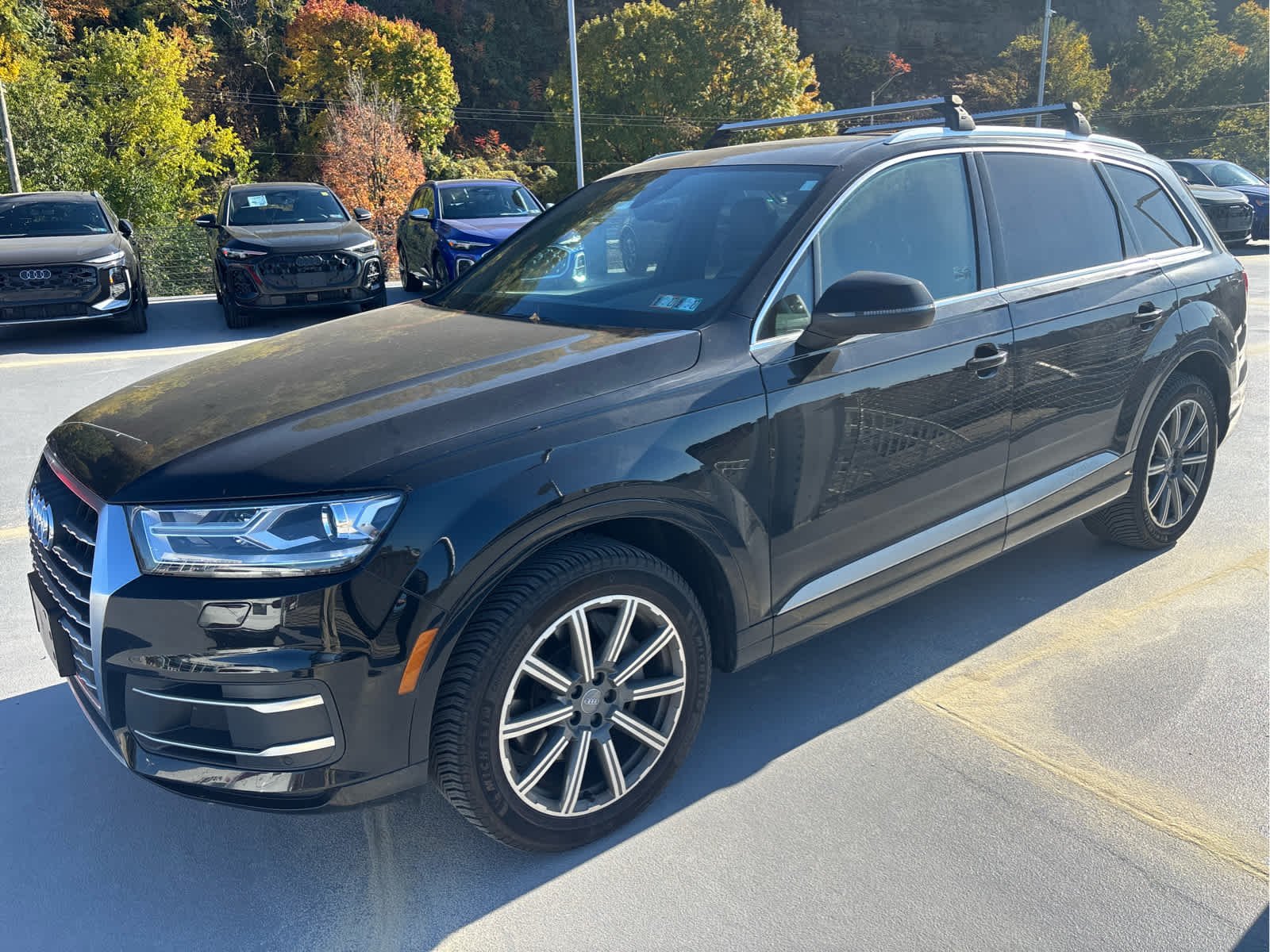 Used 2019 Night Black Audi Premium image 12