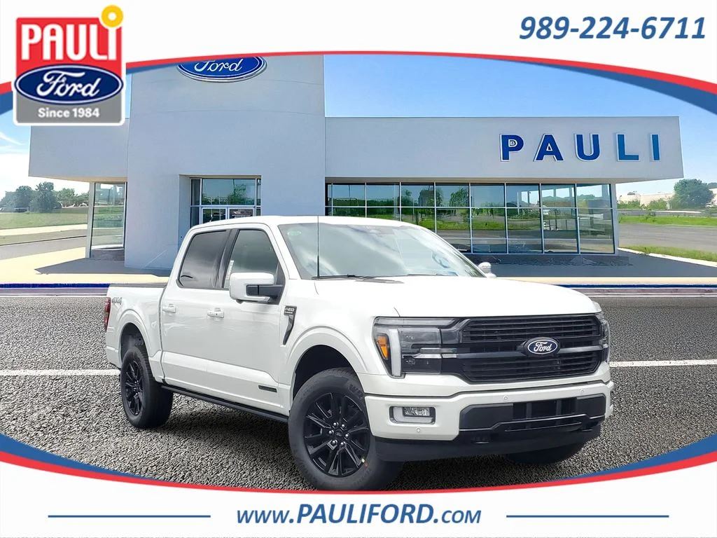 New 2026 Star White Metallic Tri-Coat Ford Platinum® image 1