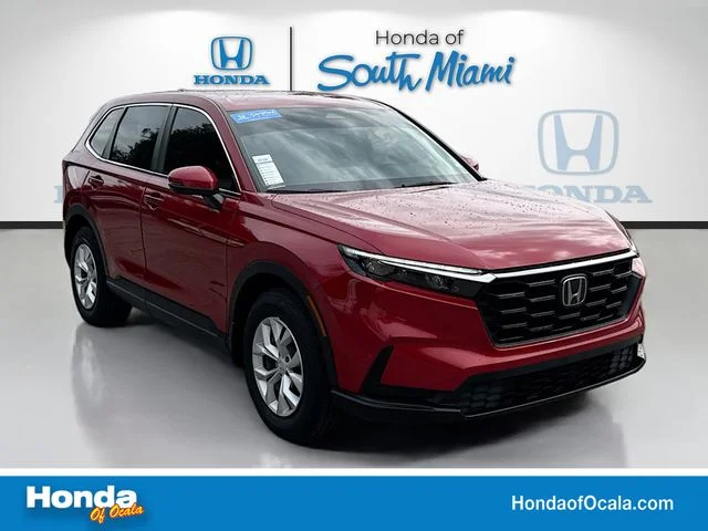 Certified Used 2024 Radiant Red Metallic Honda LX image 1