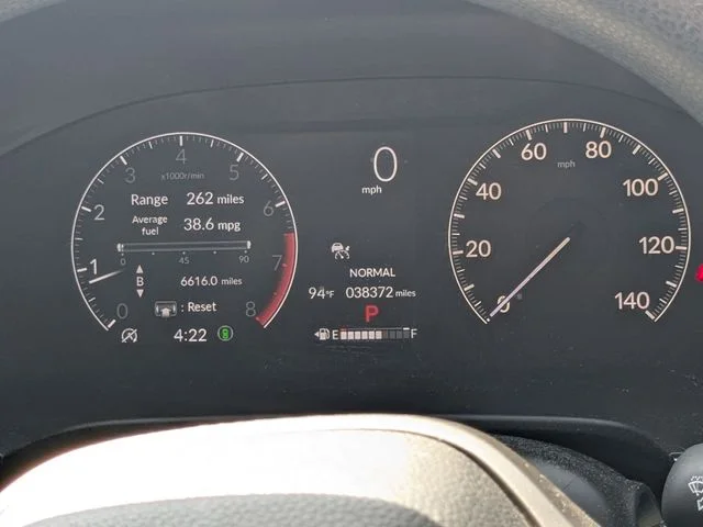 Used 2025 Radiant Red Metallic Honda EX image 14