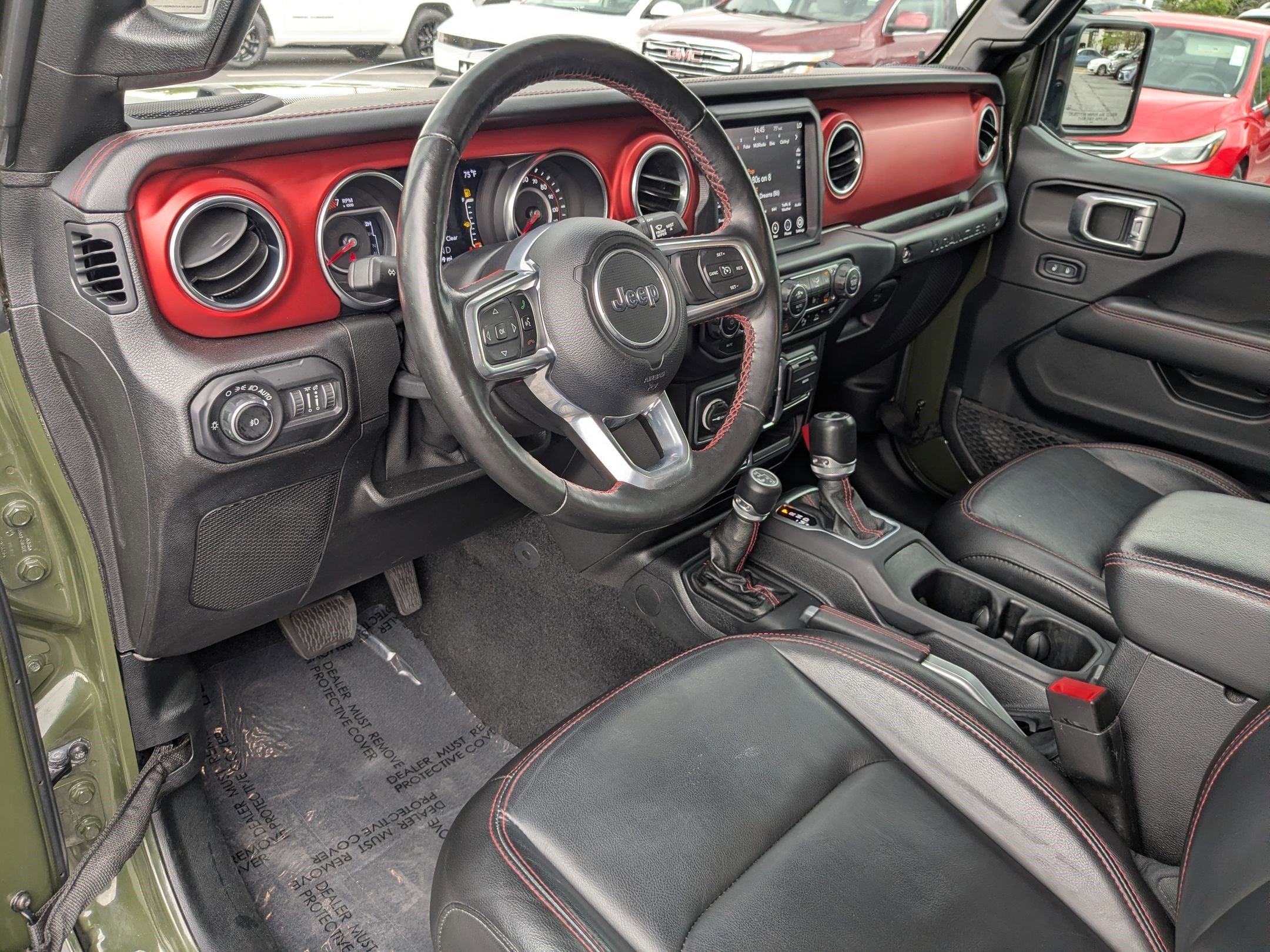 Used 2021 Sarge Green Clearcoat Jeep Unlimited Rubicon image 15