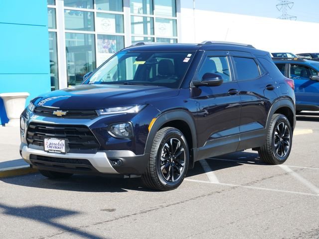 Used 2021 Chevrolet Trailblazer LT with VIN KL79MRSL4MB015065 for sale in Roseville, Minnesota