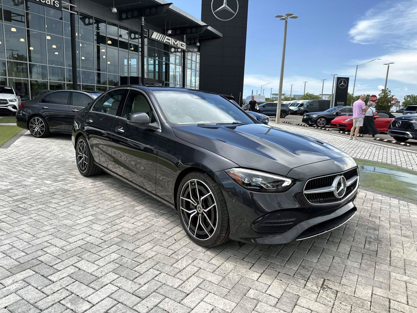 New 2026 Gray Metallic Mercedes-Benz C 300 Sedan image 7