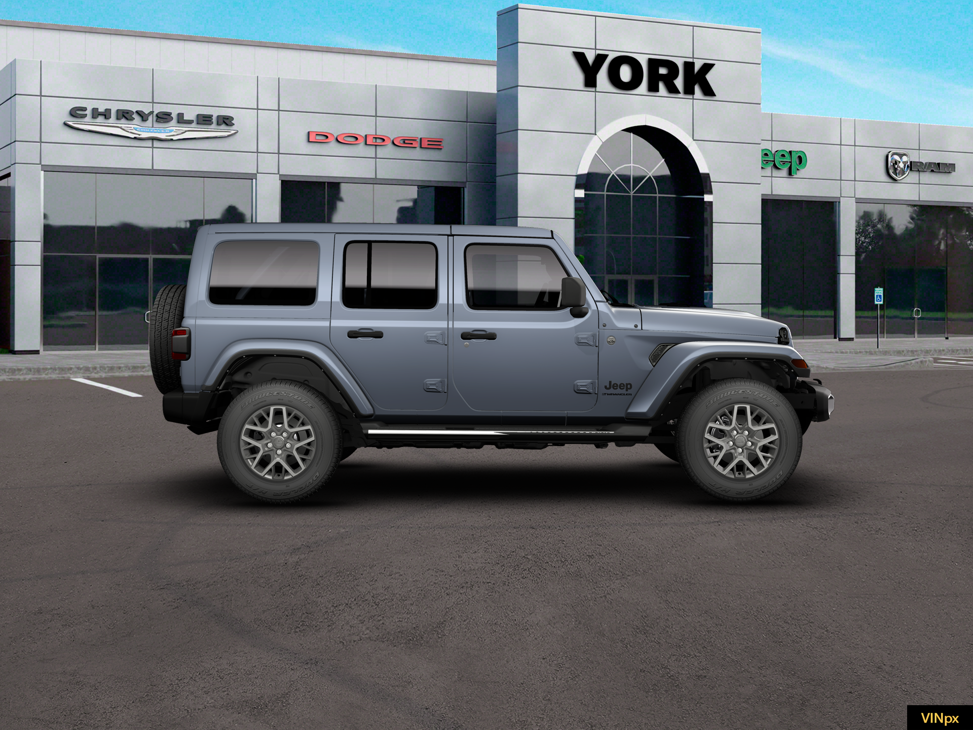 New 2026 Anvil Clear-Coat Exterior Paint Jeep Sahara image 9