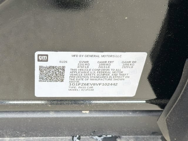 New 2027 Mosaic Black Metallic Chevrolet RS image 36