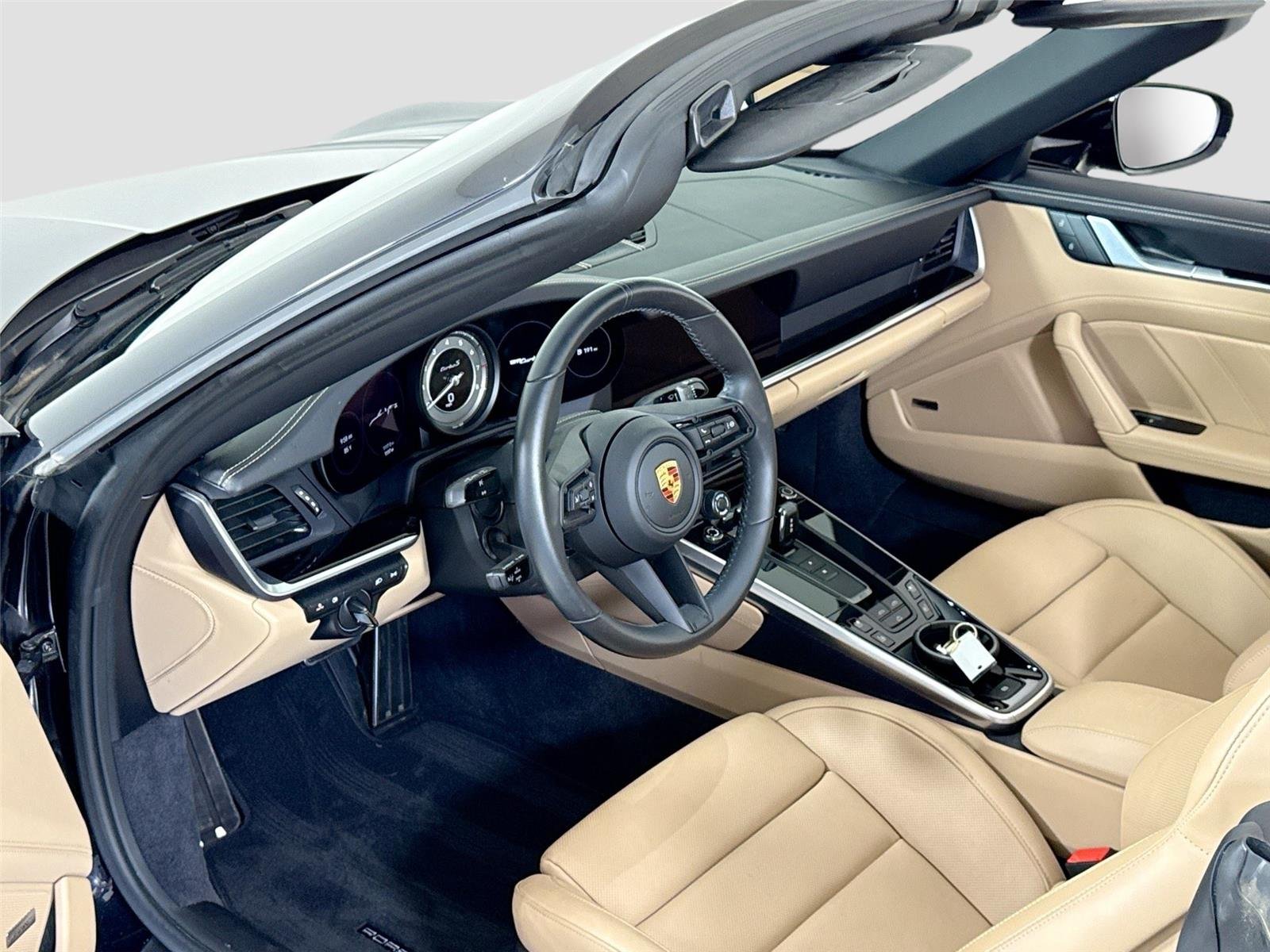 Used 2024 Black Porsche Turbo S Cabriolet | Front Lift | PCCB's image 13