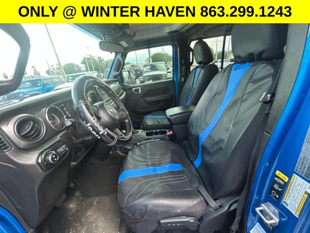 Used 2021 Blue Jeep Sport image 6