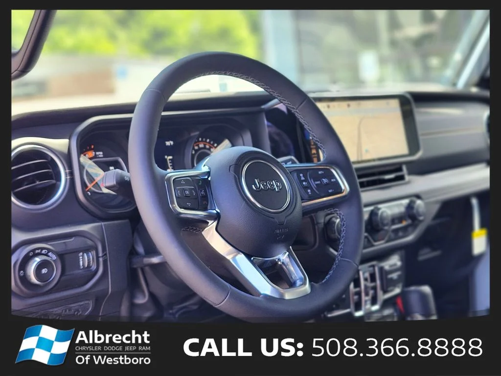 New 2026 Bright White Clear-Coat Exterior Paint Jeep Sahara image 18