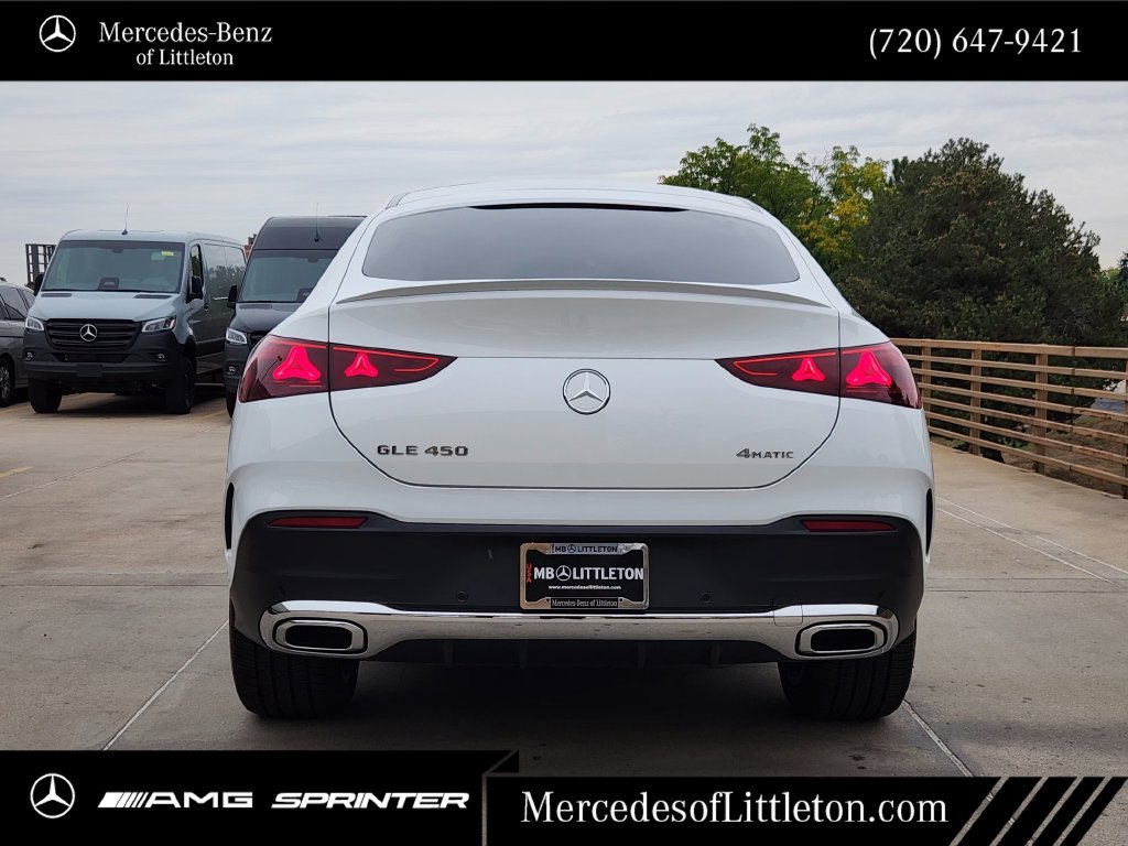 New 2027 MANUFAKTUR Moonlight White Metallic Mercedes-Benz GLE 450 Coupe image 6
