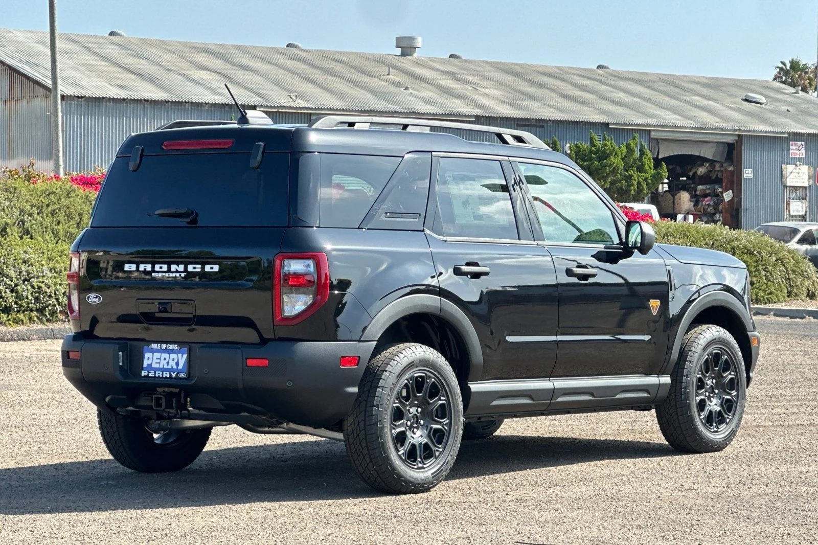 New 2026 Shadow Black Ford Badlands® image 3