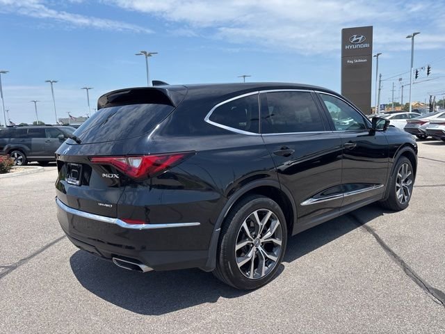 Used 2022 Black Acura Technology image 7