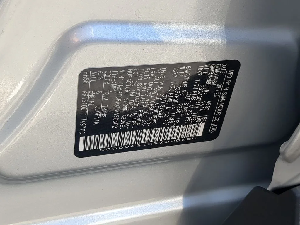 Used 2023 Silver Nissan SV image 33